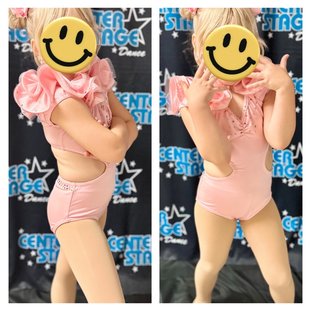 Pink Kids Dance Costume